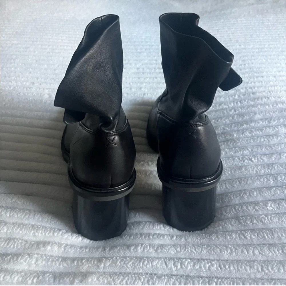 Rag & Bone Black Leather Ankle Boots